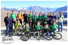 Südtirols Einrad-Weltmeister am Schnalstaler Gletscher