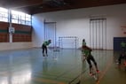 Hockey- und Basektball-Workshop mit Elias