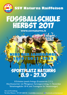 SSV Naturns Fußballschule 2017