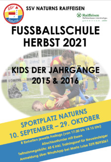 Fußballschule Herbst 2021