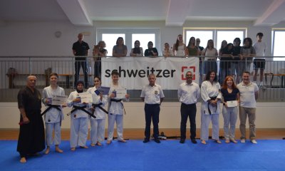 Ein historischer Meilenstein: Vier neue Schwarzgurte für den SSV Naturns Kampfsport