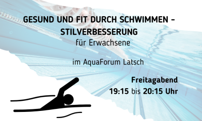 Stilverbesserung im Aquaforum Latsch