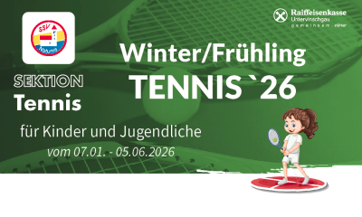 Winter/Frühling - Tenniskurse 2026