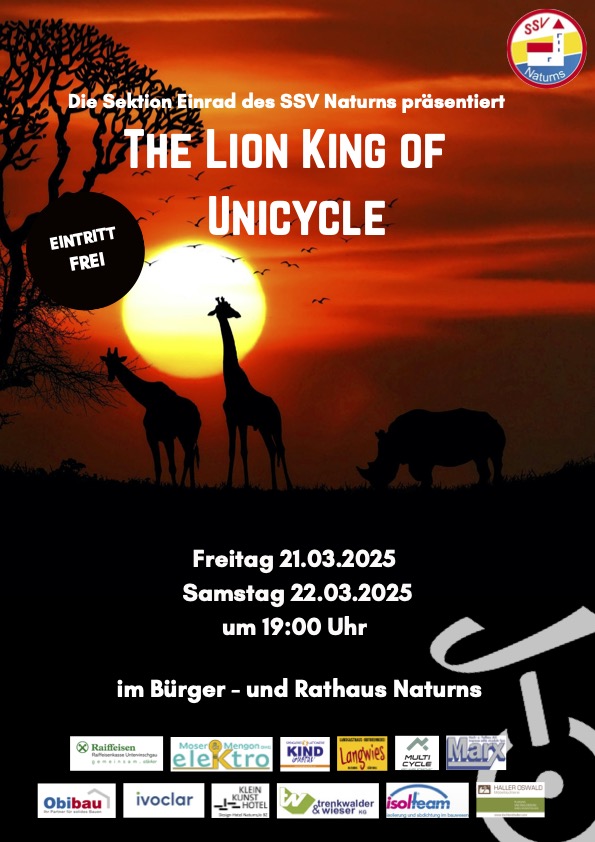 Einrad-Show: The Lion King of Unicycle