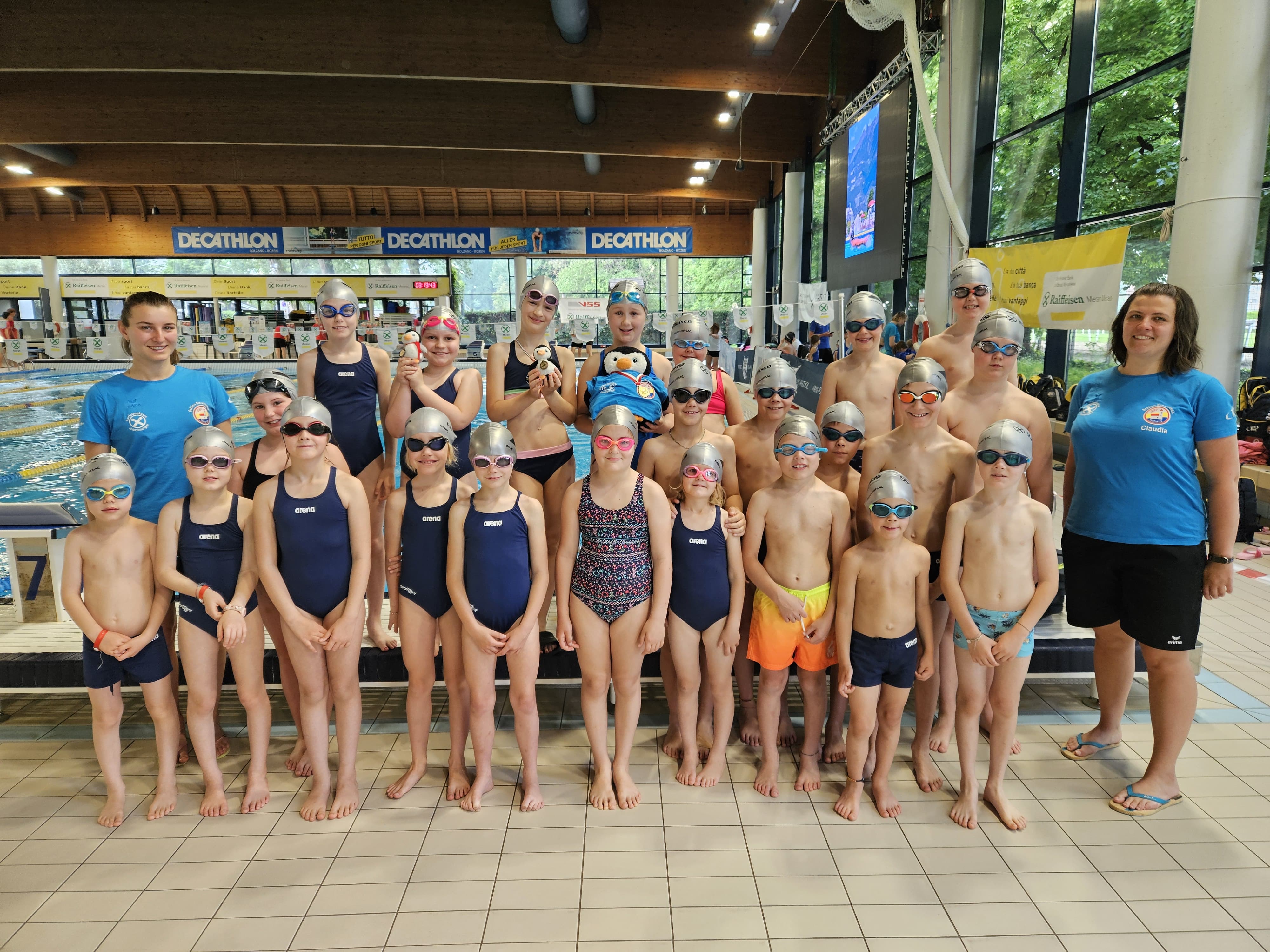 4. VSS Kinderschwimmwettkampf in Meran