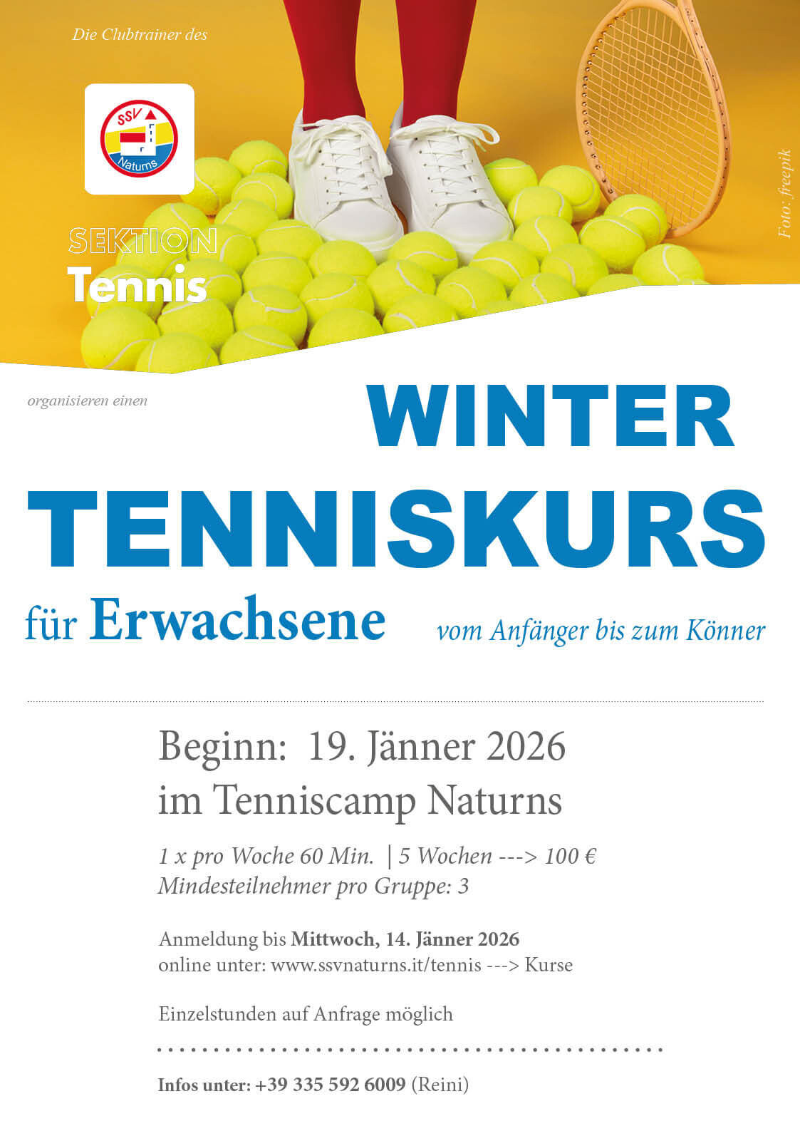 Winterkurs Erwachsene 2026