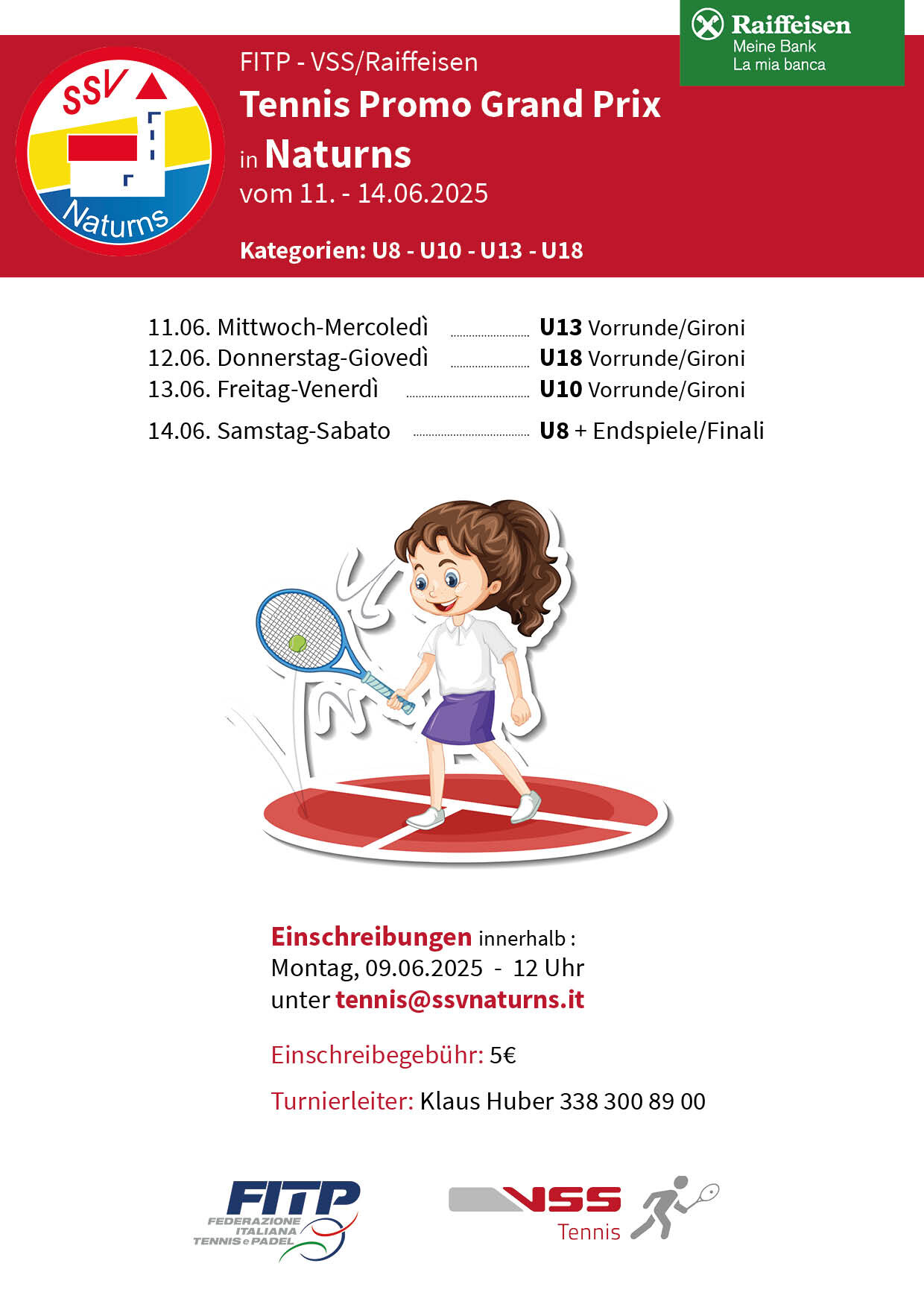 Tennis VSS Promo Turnier - Naturns 2025