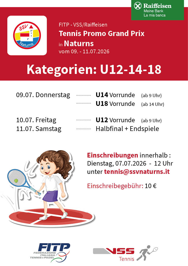 VSS-Promo Tennisturnier der Kategorien U12/14/18