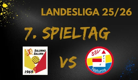 7 spieltag asv salurn vs ssv