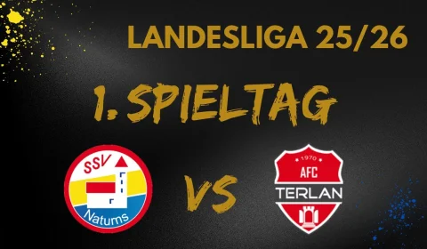 1 spieltag ssv naturns vs afc