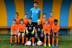 U7 mit Trainer Noah Lamprecht