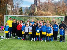 U10 beim Abschlussevent