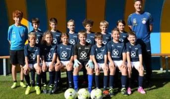 U9 mit Trainern Alexander Platzgummer und Ivan Platzgummer